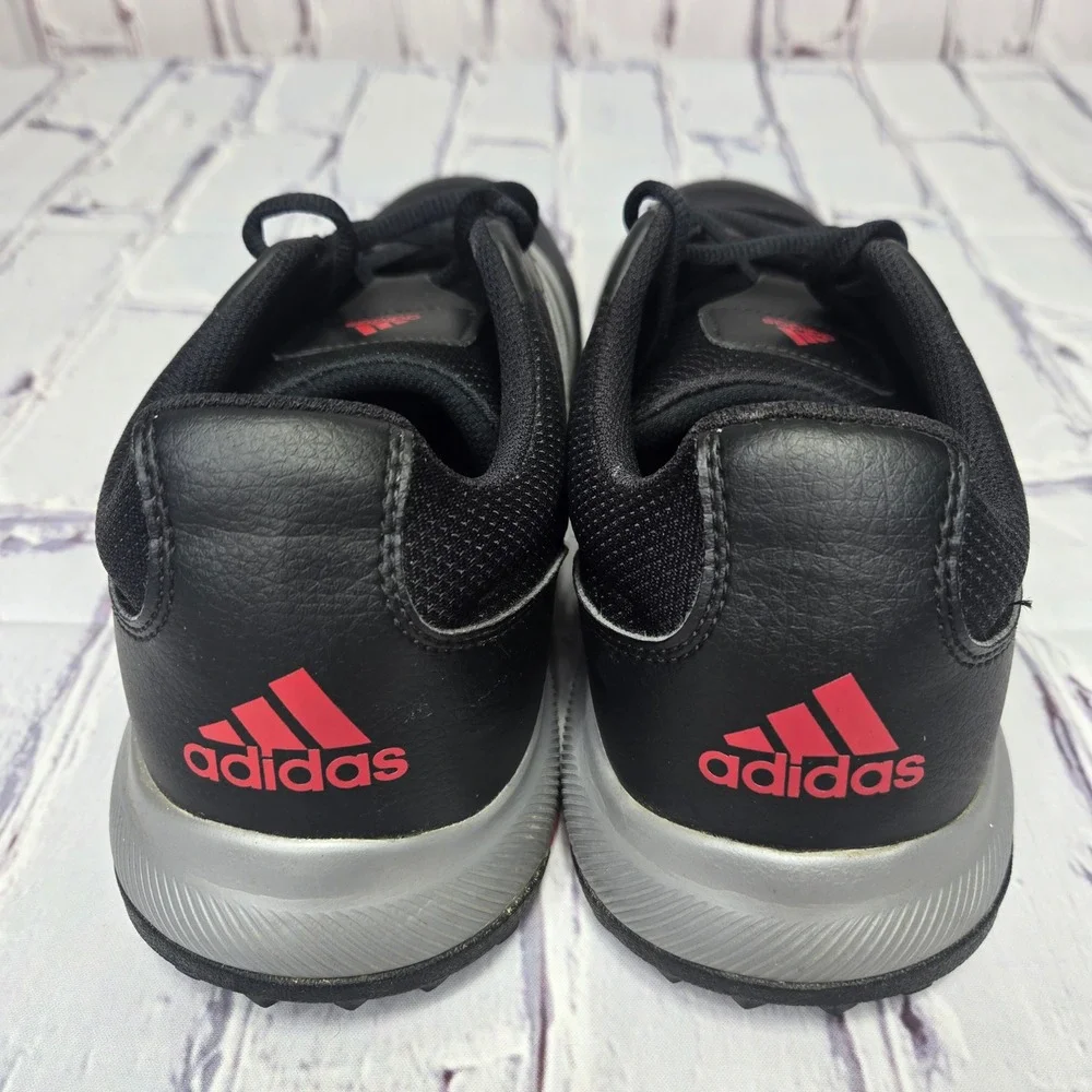 Adidas Tech Response 2.0 Golf Shoes Mens 11 Black Silver Spikeless EG5313‎